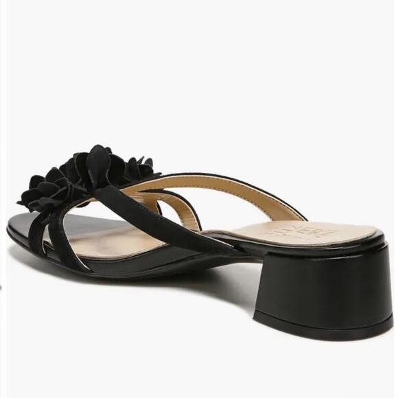 Naturalizer Black Jupiter Slide Dress Sandals Size 11 - Picture 4 of 16